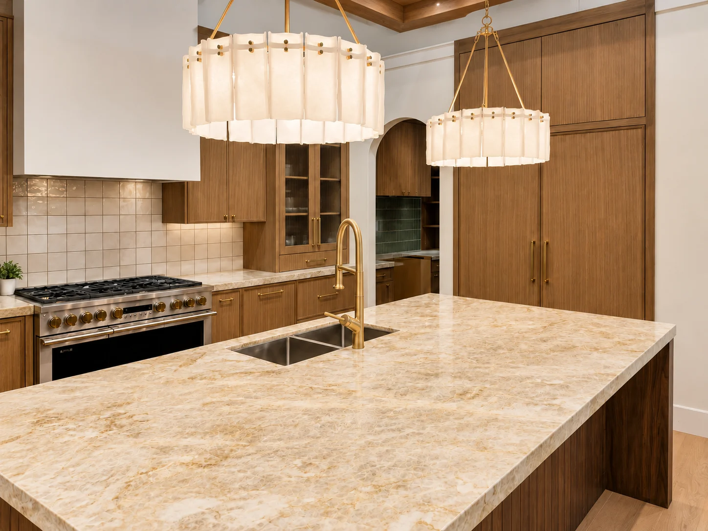 Kitchen cabinetry and finish details