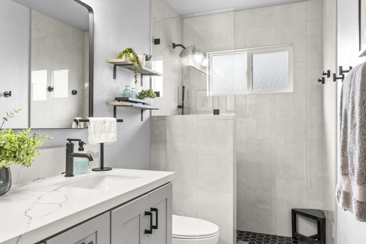 Clean Contrast Bathroom Remodel, photo 21