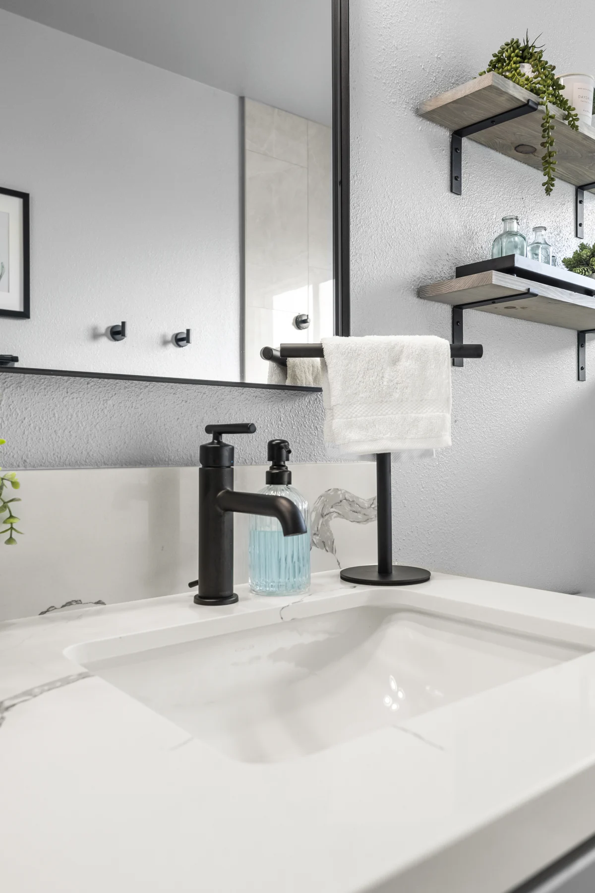 Clean Contrast Bathroom Remodel, photo 13