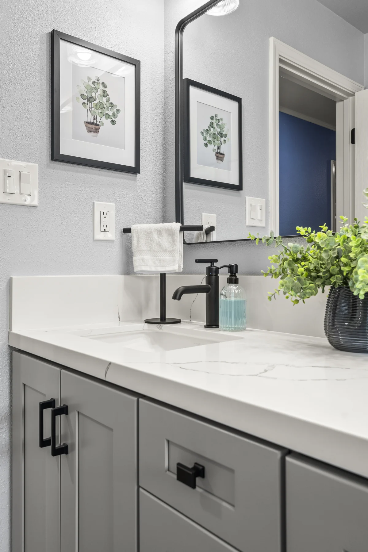 Clean Contrast Bathroom Remodel, photo 9