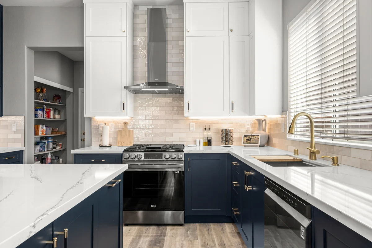 Modern Contrast Kitchen & Primary Bath Remodel, photo 3