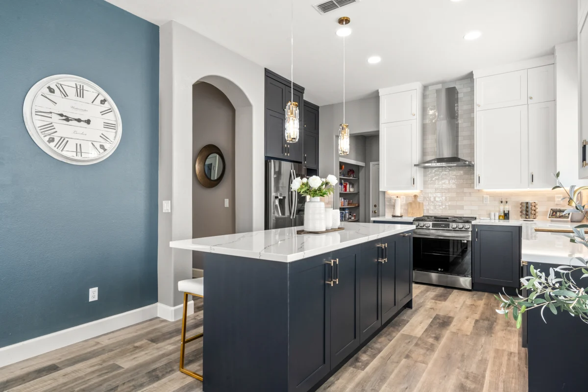 Modern Contrast Kitchen & Primary Bath Remodel, photo 2