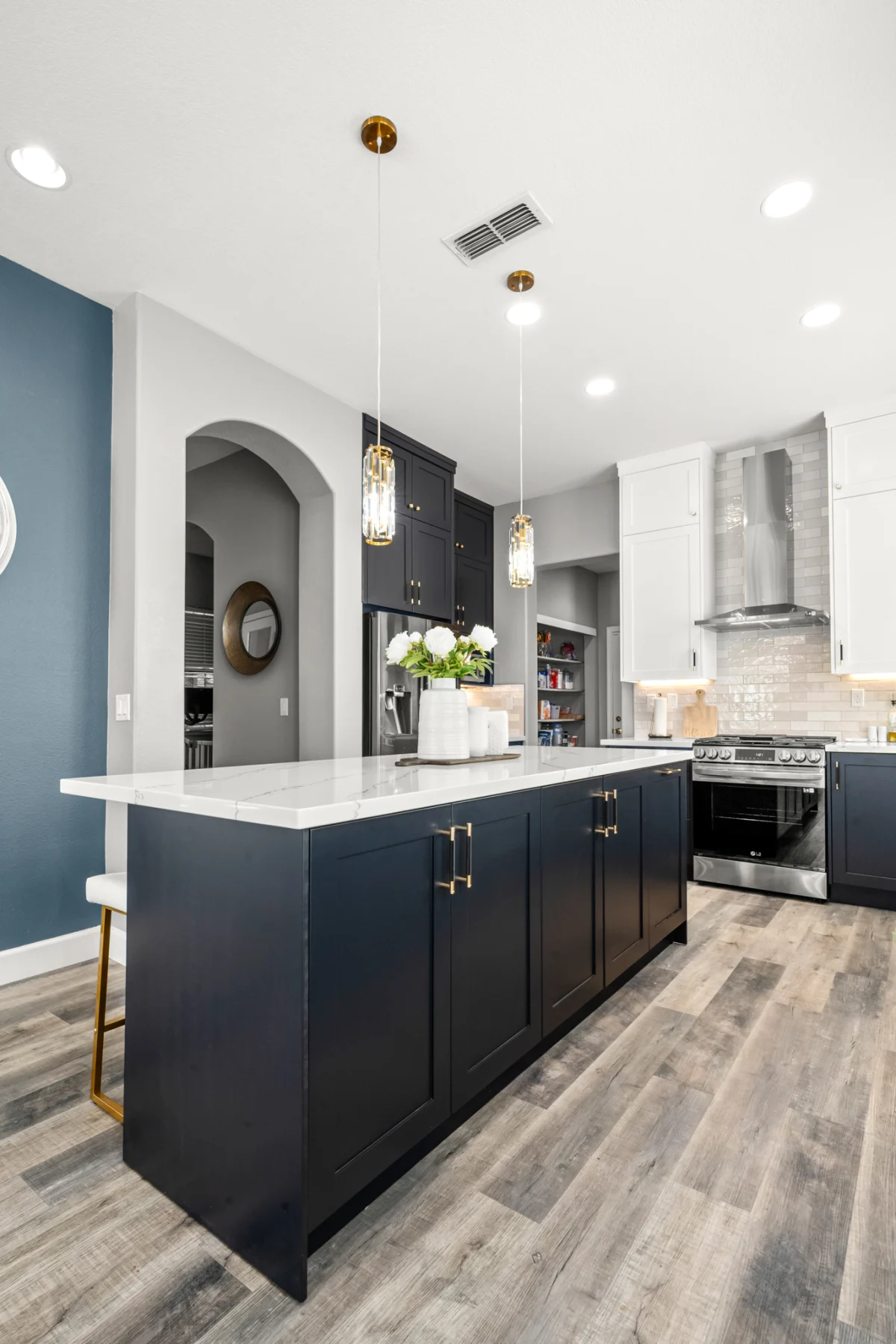 Modern Contrast Kitchen & Primary Bath Remodel, photo 17