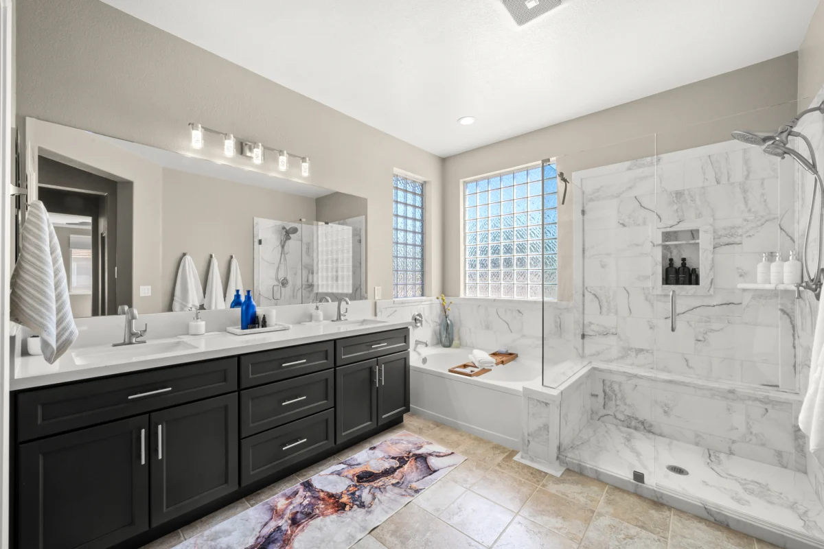 Modern Contrast Kitchen & Primary Bath Remodel, photo 32