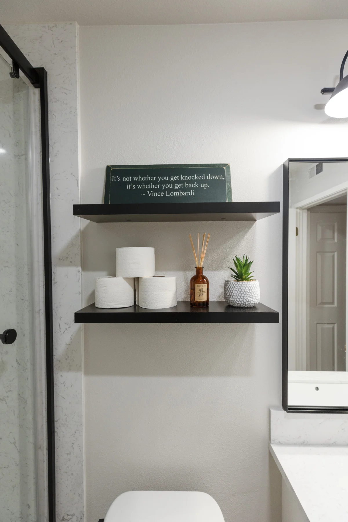 Crisp Contrast Bathroom Remodel, photo 6