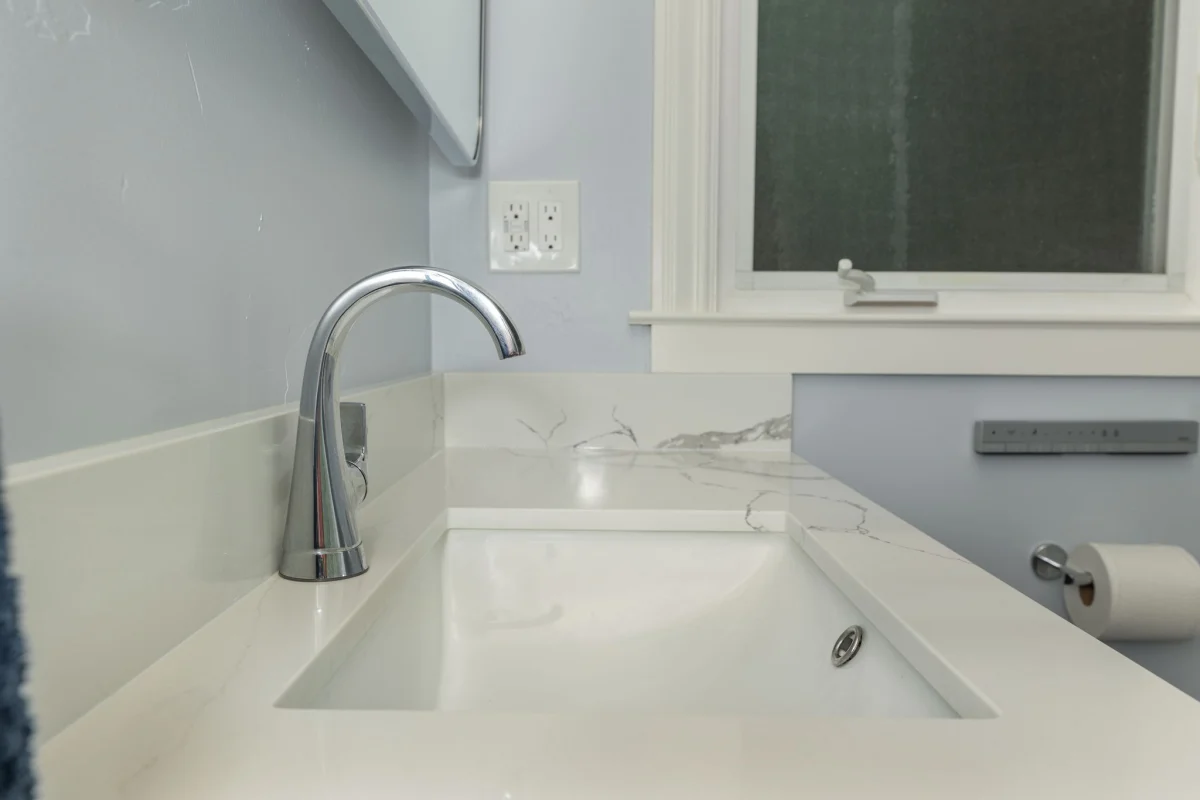 Modern Marble-Inspired Bathroom Remodel, photo 6