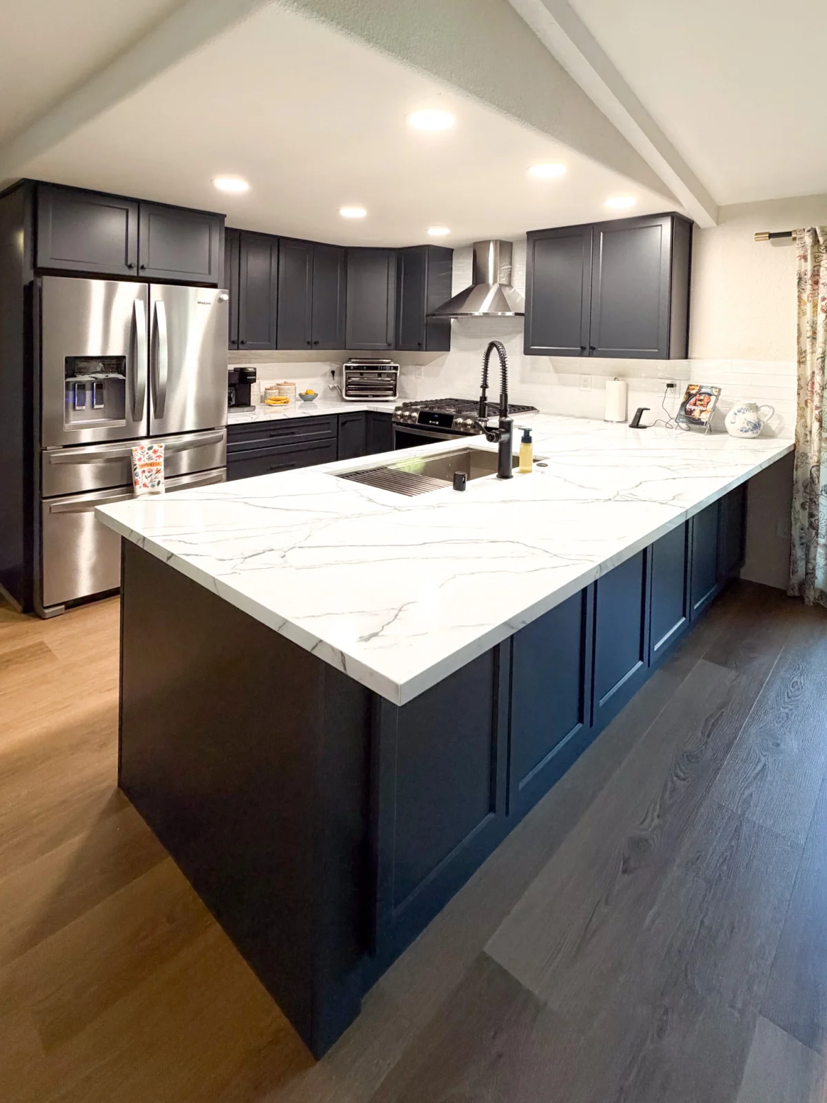 Midnight Contrast Kitchen Remodel, photo 1