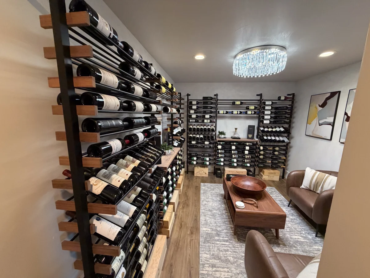 Basement Retreat with Golf Simulator & Wine Lounge, photo 6