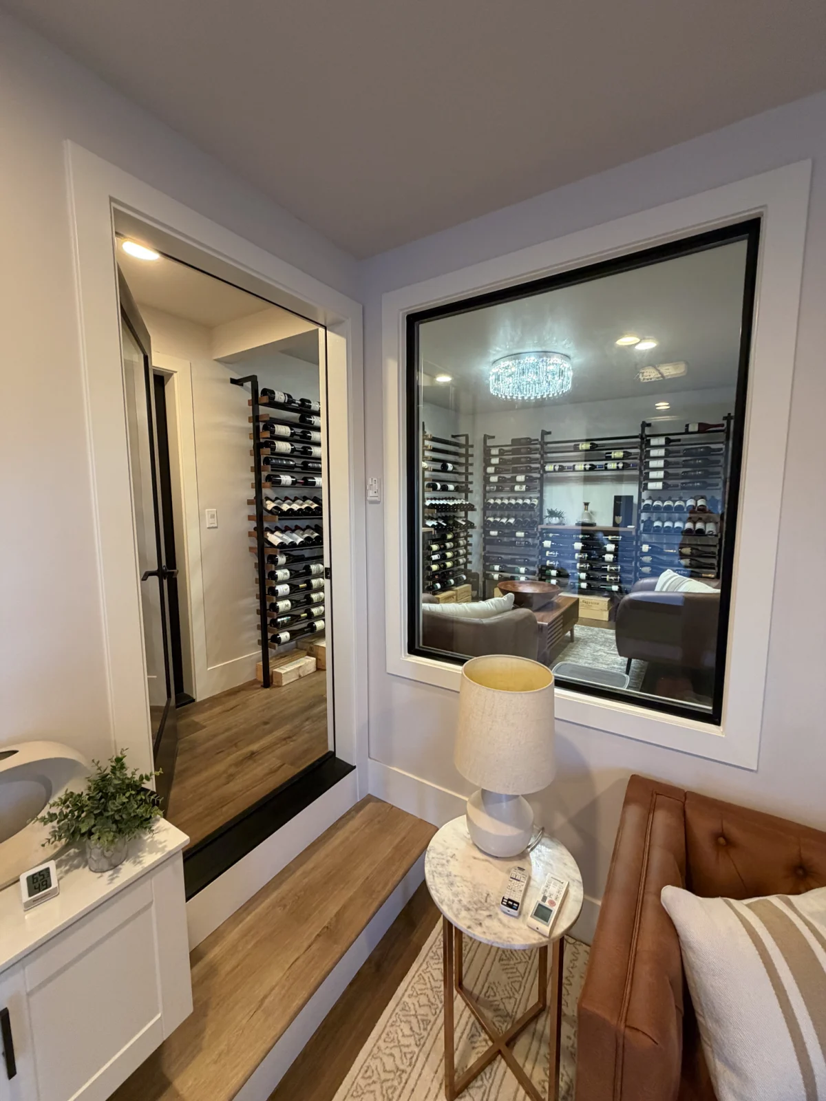 Basement Retreat with Golf Simulator & Wine Lounge, photo 4