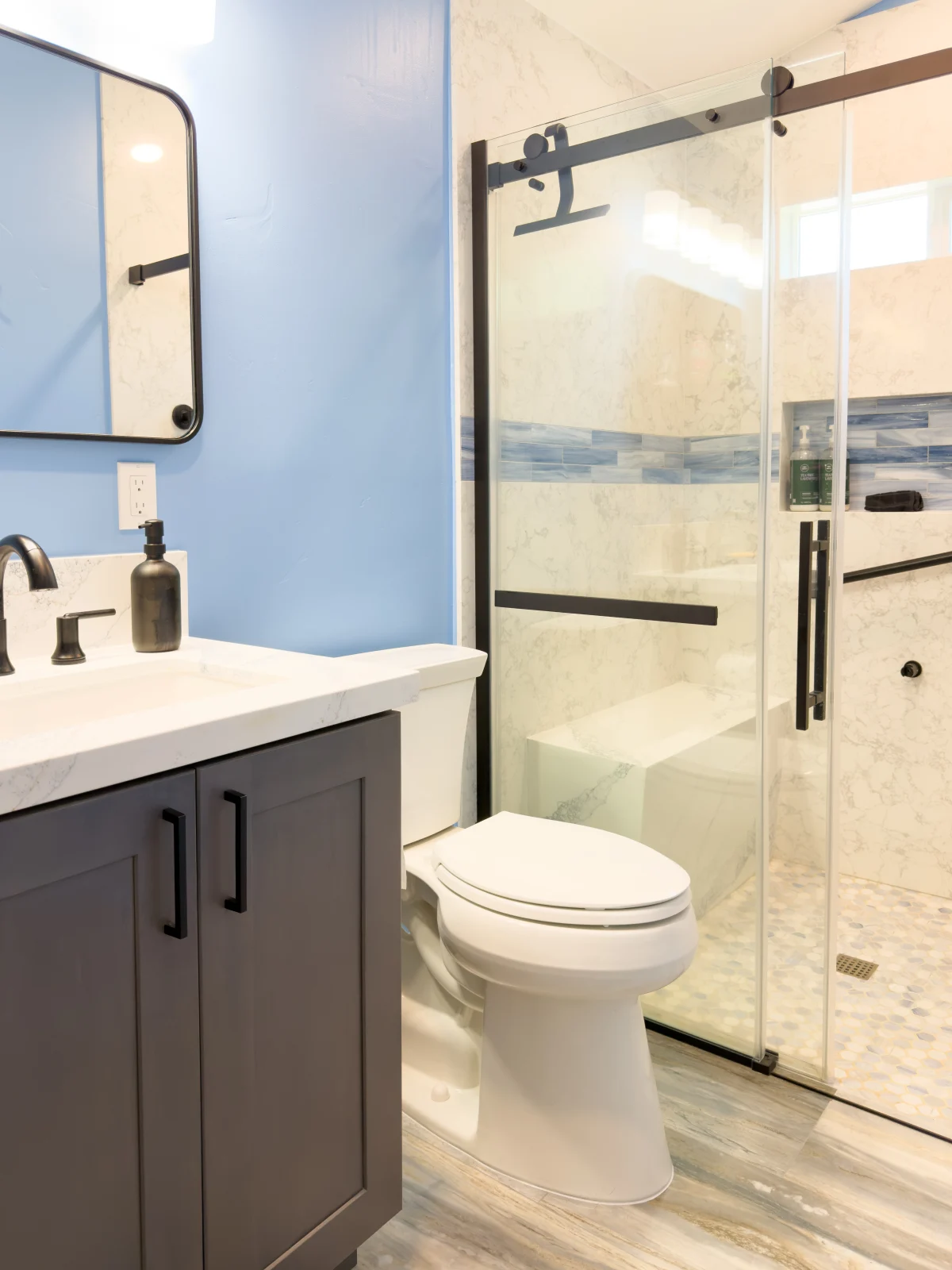Bright & Bold Kitchen and Bathroom Remodel, photo 10