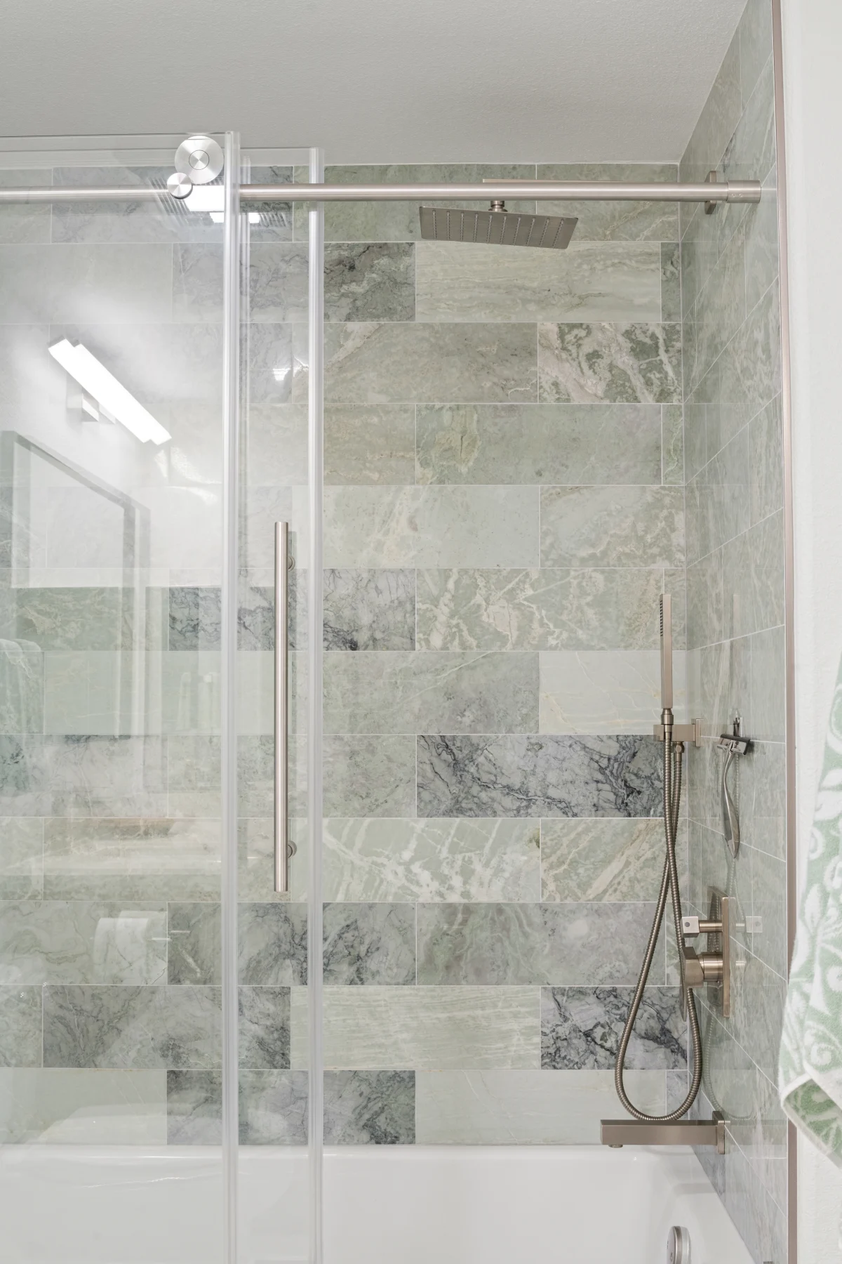 Two Bathroom Remodel with Natural Finishes, photo 13