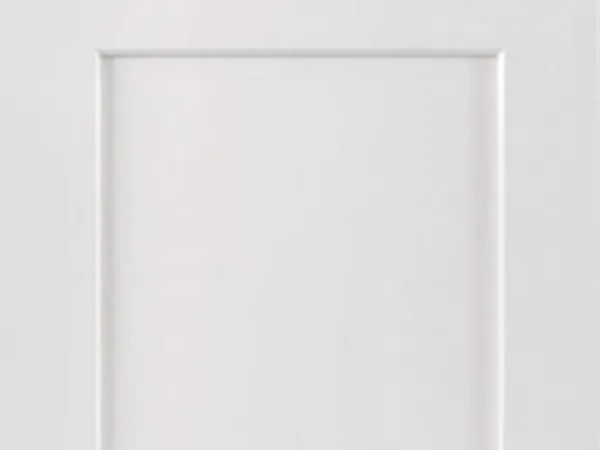 White Shaker kitchen cabinet door style