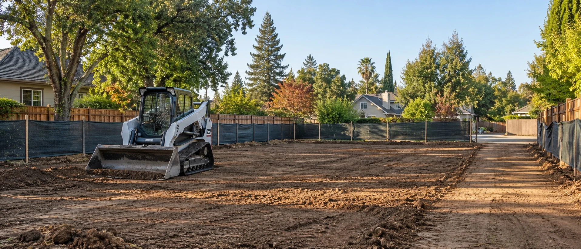 site preparation