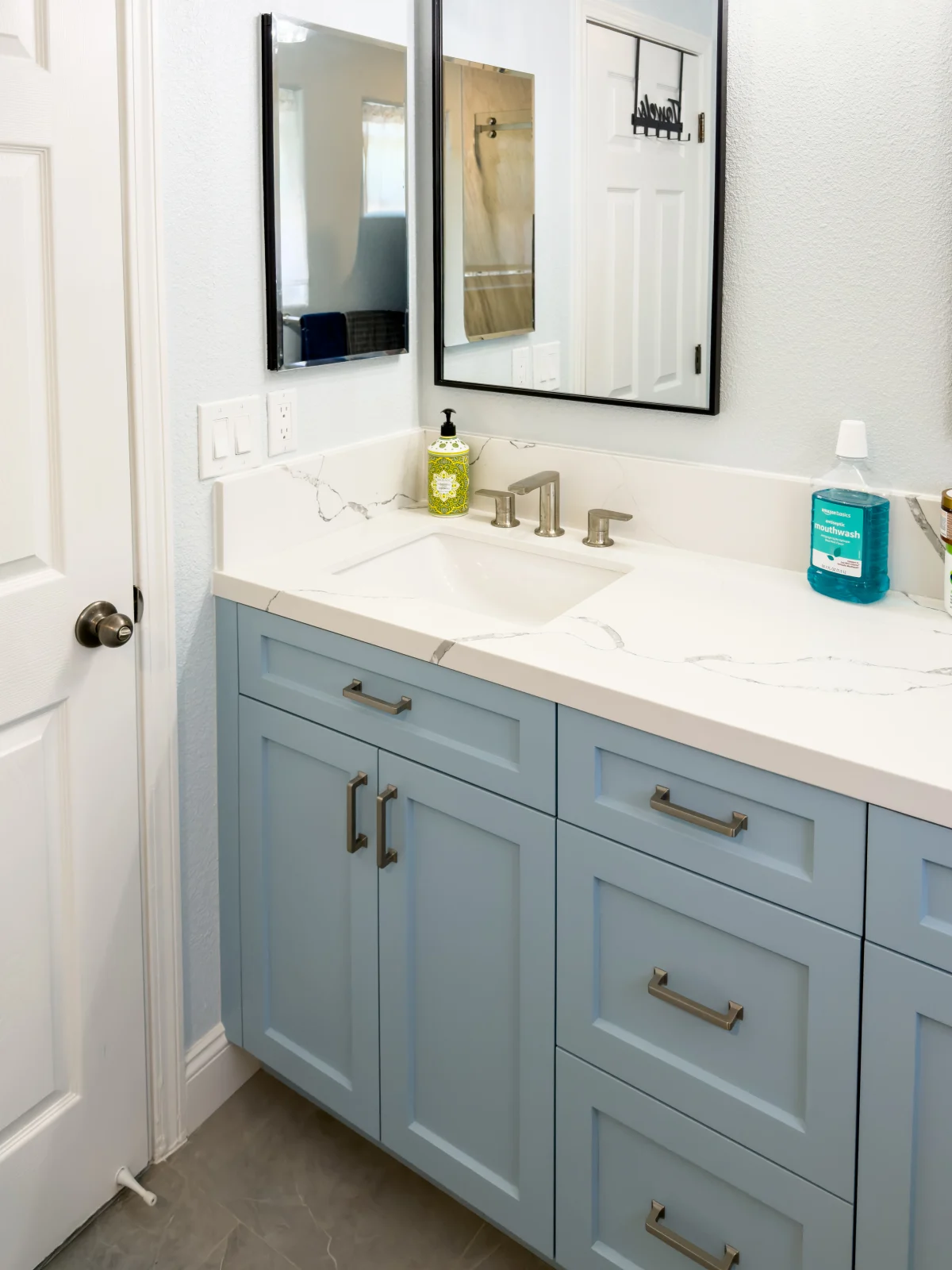 Fresh Blue Bathroom Remodels, photo 7