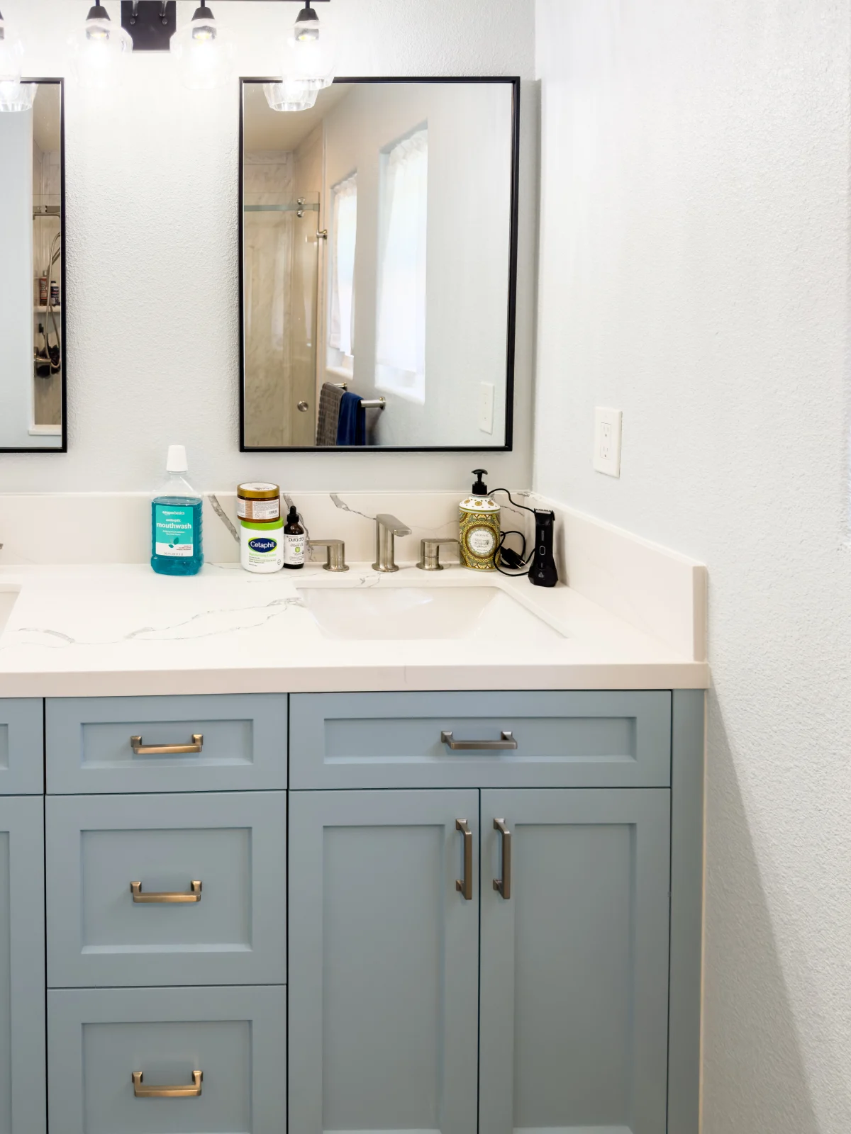 Fresh Blue Bathroom Remodels, photo 9