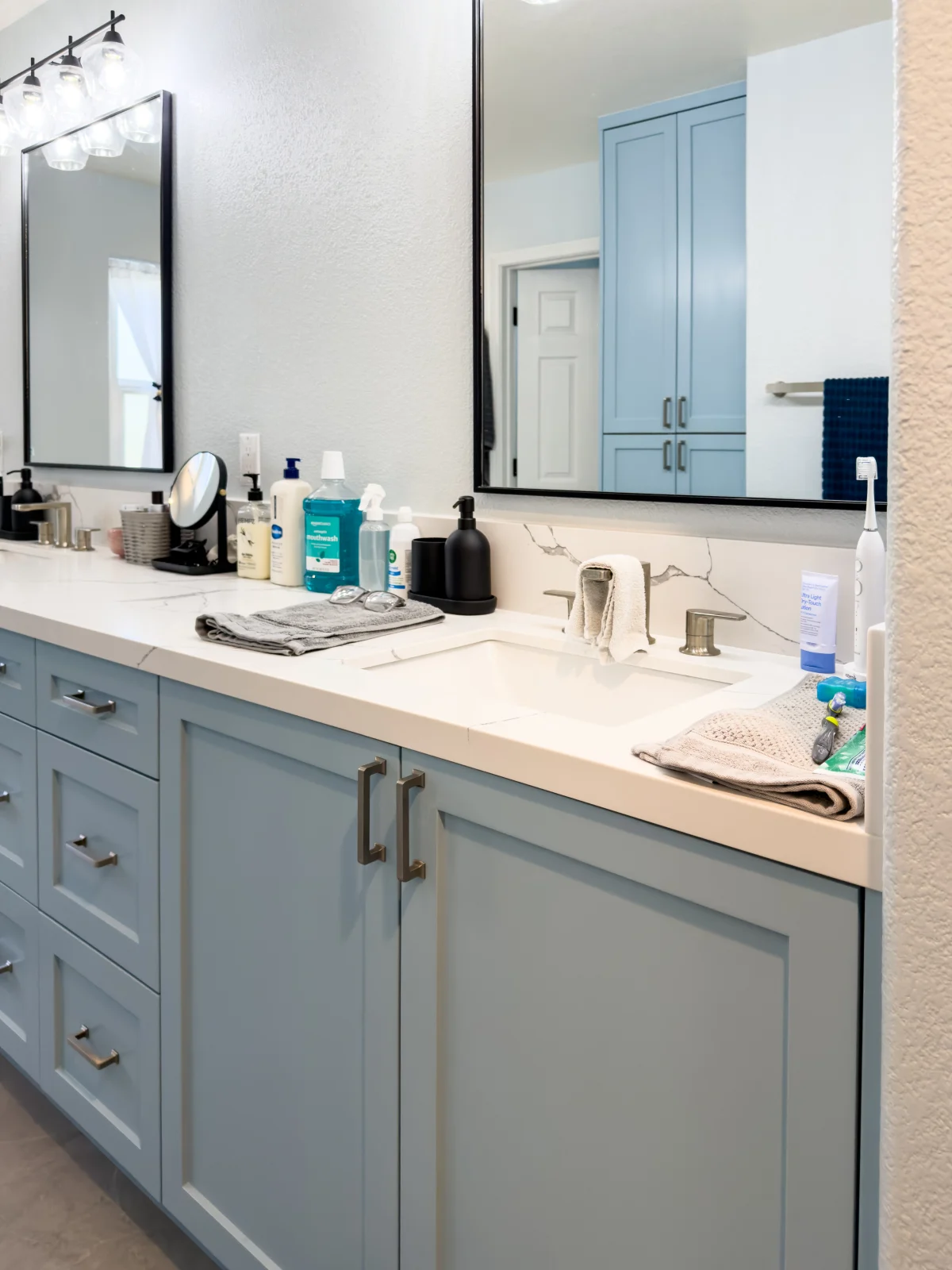 Fresh Blue Bathroom Remodels, photo 14