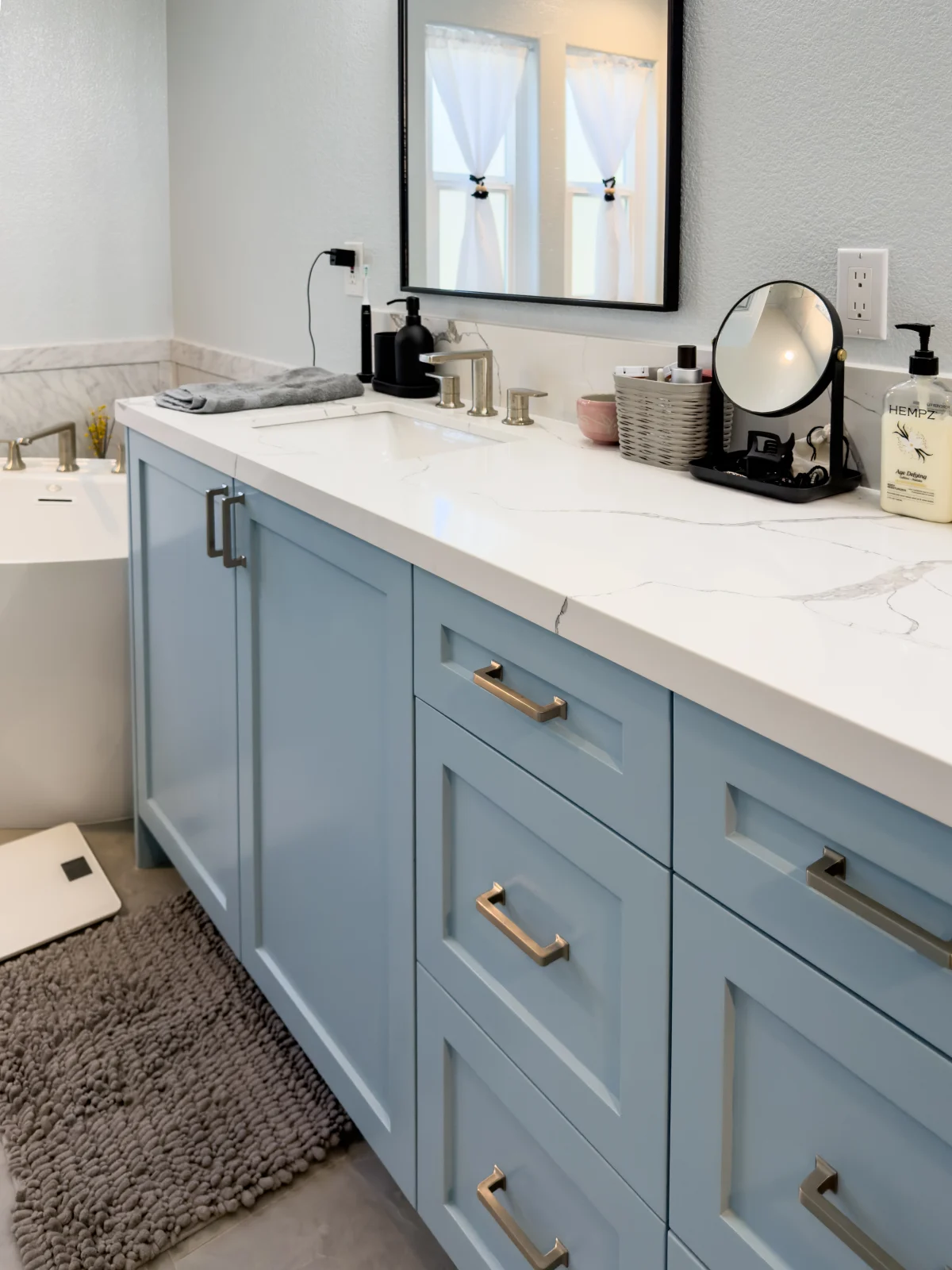 Fresh Blue Bathroom Remodels, photo 15